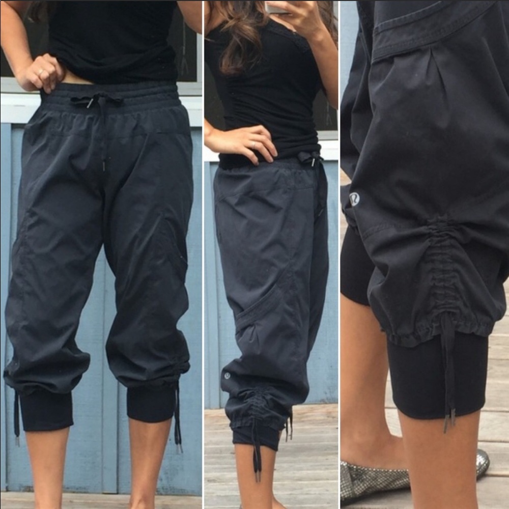Lululemon sneak the peak crop pants